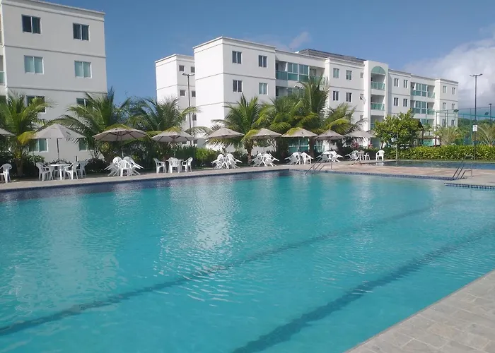 Palm Village Acqua - Apartamento Premium - Em frente à piscina - Porto de Galinhas