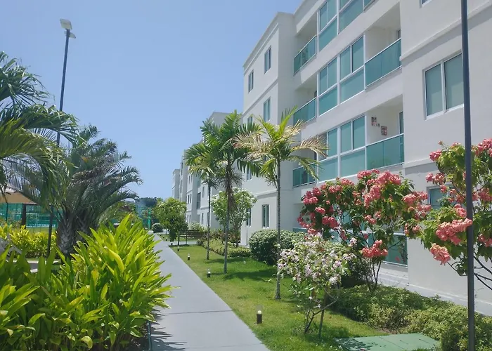 Palm Village Acqua - Apartamento Premium - Em frente à piscina - Porto de Galinhas